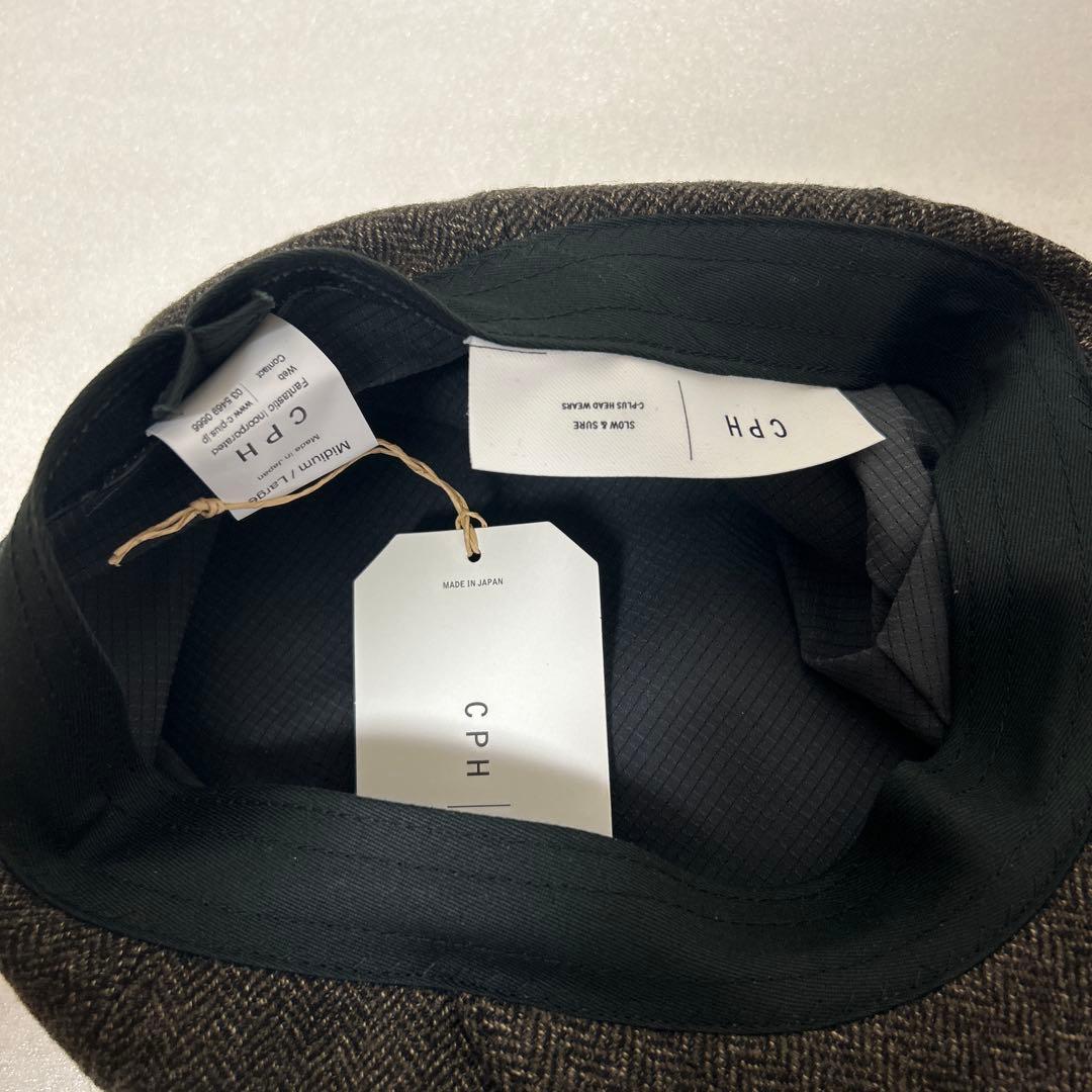 CPH キャスケット 575WH WOOL HERRINGBONE