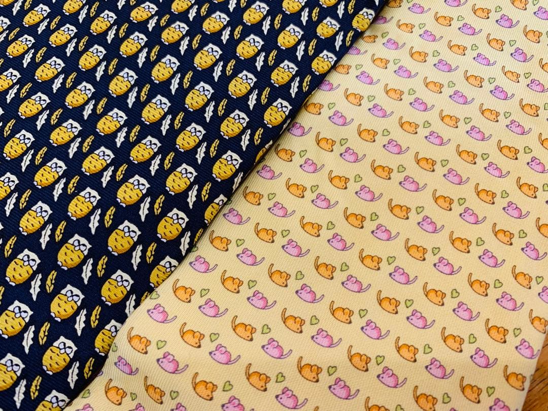 k0120-16★Salvatore Ferragamo ネクタイ 7点