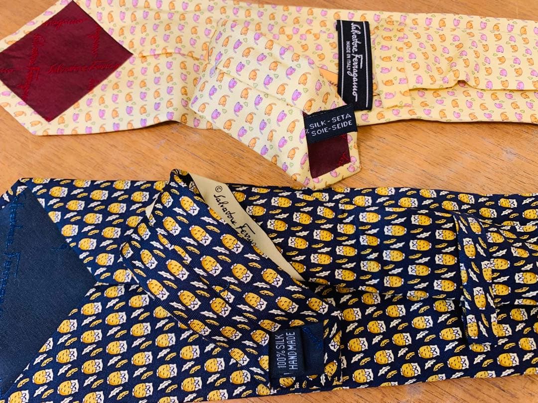 k0120-16★Salvatore Ferragamo ネクタイ 7点