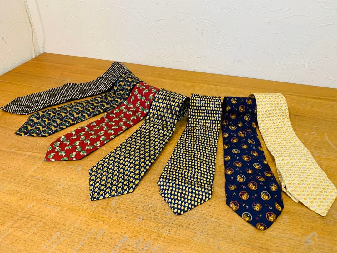 k0120-16★Salvatore Ferragamo ネクタイ 7点
