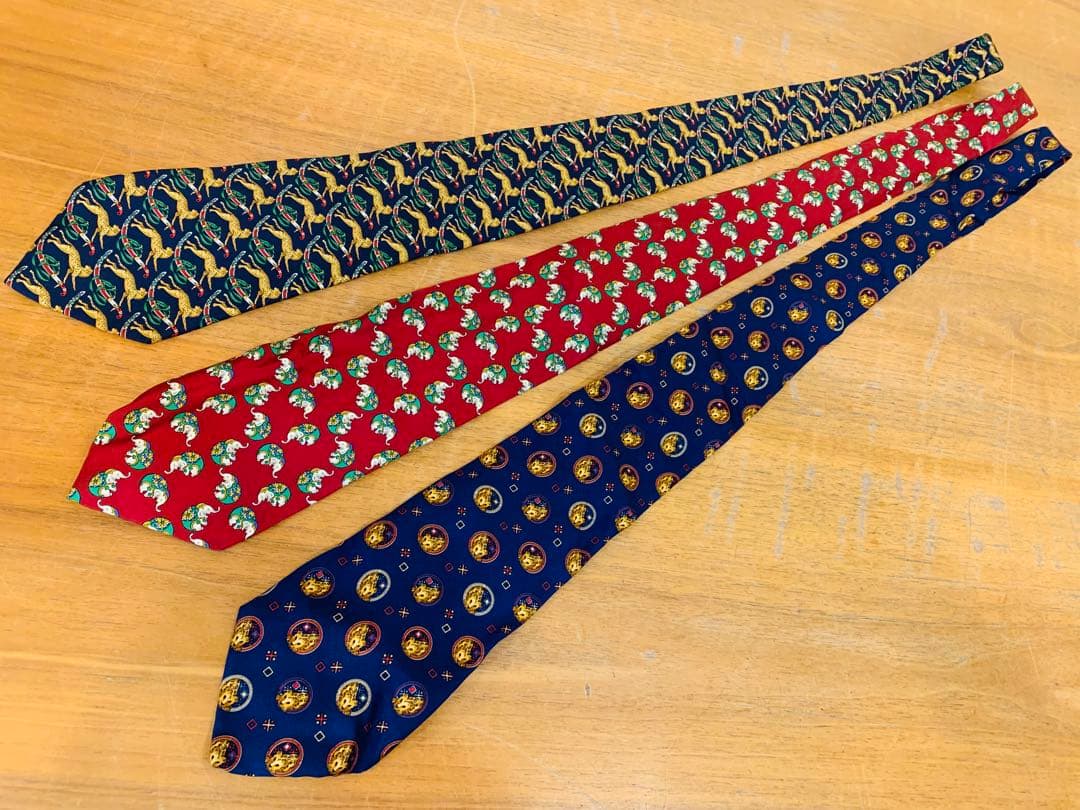 k0120-16★Salvatore Ferragamo ネクタイ 7点