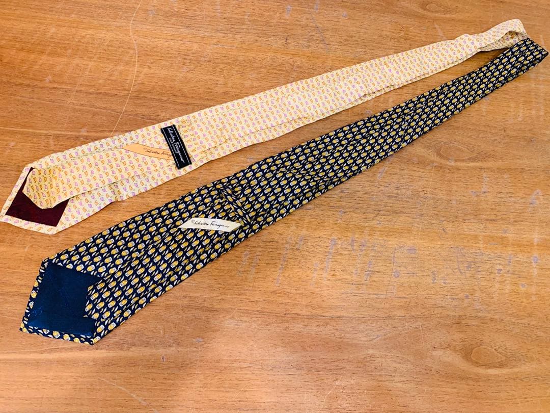 k0120-16★Salvatore Ferragamo ネクタイ 7点