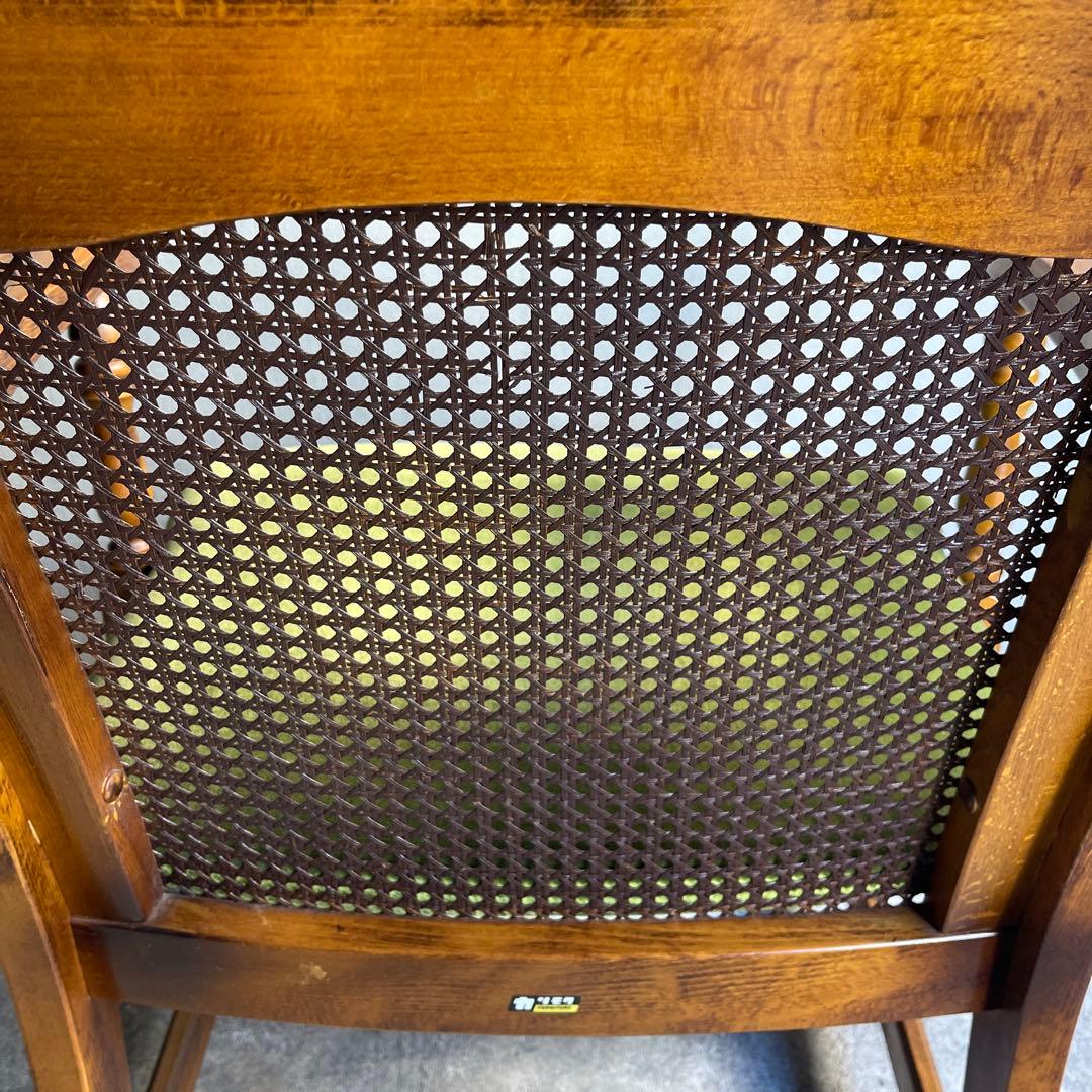 karimoku カリモク　コロニアル モケットグリーン アームチェア