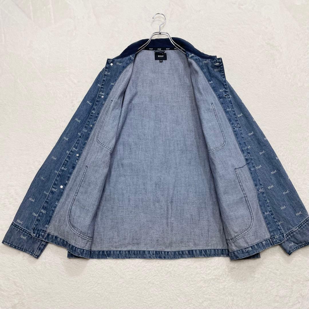 HUF ハフ　ドメスティックデニムジャケット　カバーオール　Y2K（9998）