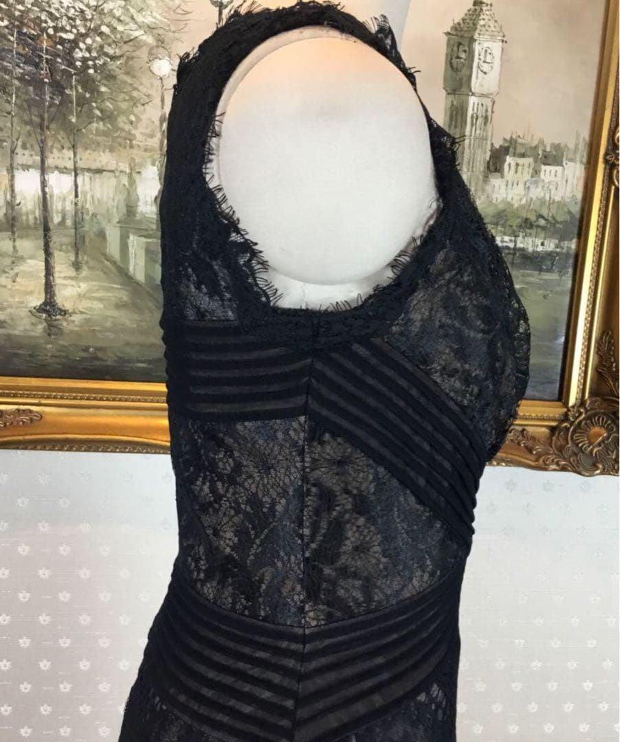 新品タグ付け☆ TADASHI SHOJI6 ブラック