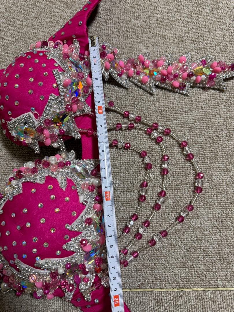 ピンクのベリーダンスセットアップ in Egypt style