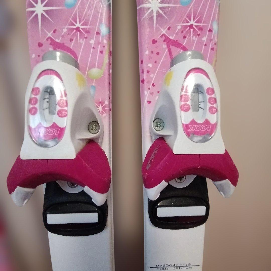 KAZAMA96cm☆ブーツ19cm☆ストック80cm ジュニアスキーセット