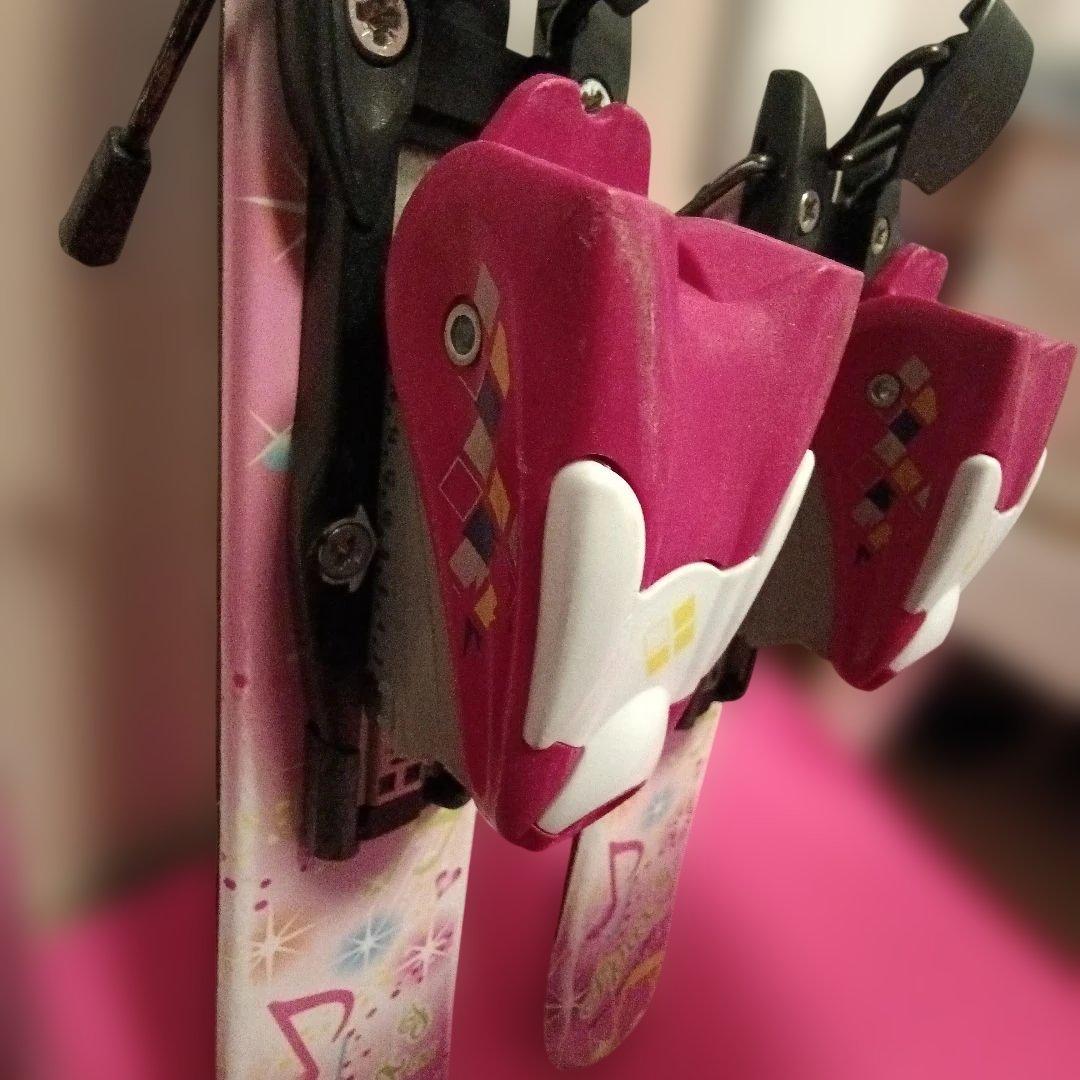 KAZAMA96cm☆ブーツ19cm☆ストック80cm ジュニアスキーセット