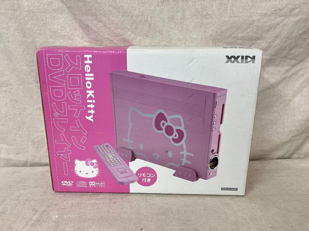 希少！ 【ハローキティ】 スロットインDVDプレーヤー 未使用