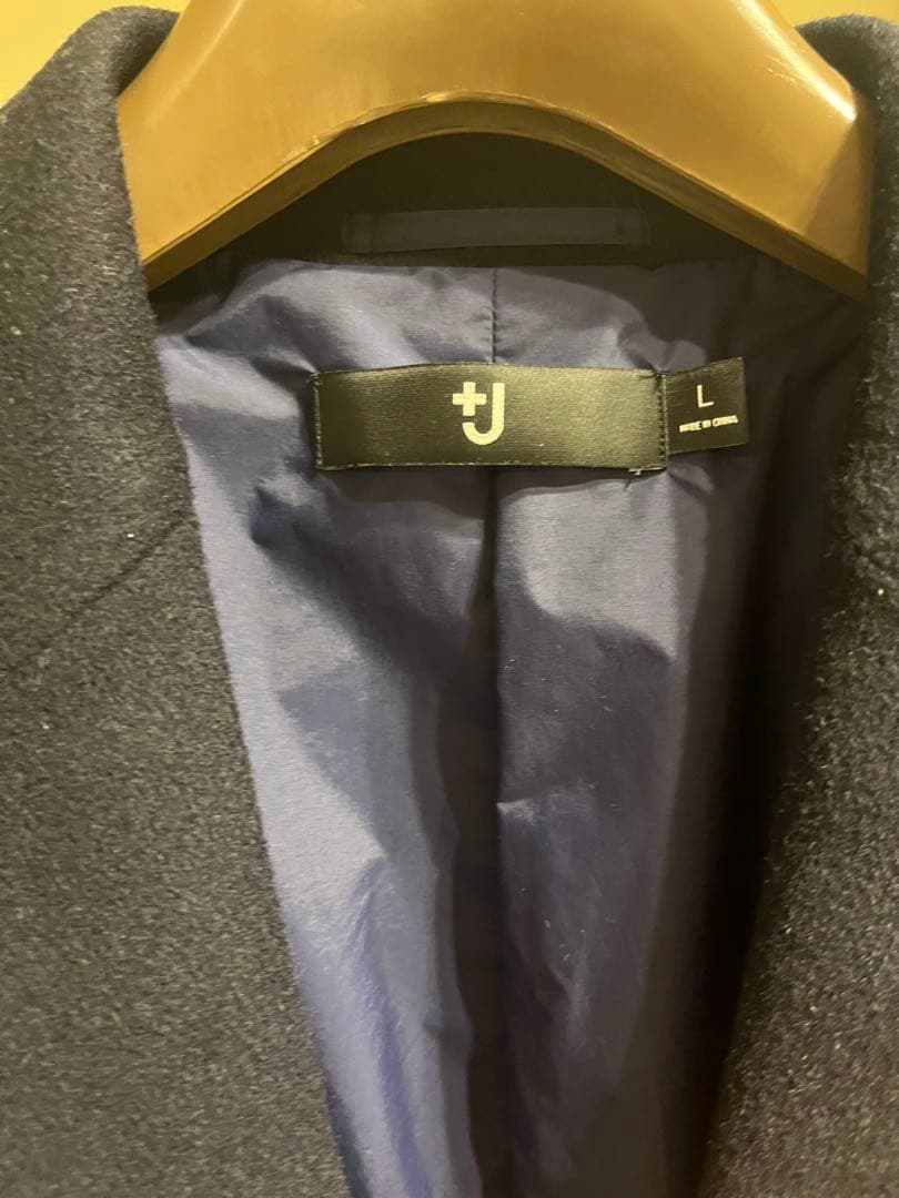 よ*ー様 UNIQLO +J カシミヤブレンドオーバーサイズチェスターコート L