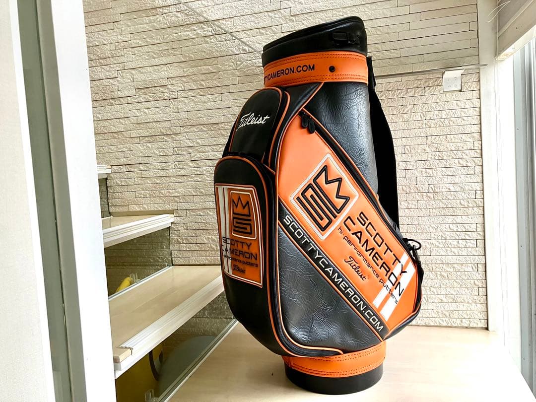 SCOTTY CAMERON キャディバッグ4 オレンジ/ブラック