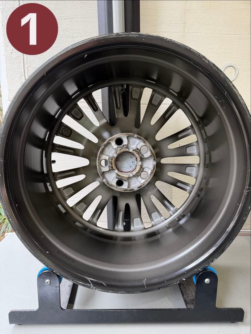 220系クラウン　ブラックスパッタリング　Sスポーツ　スタイル　純正ホイール