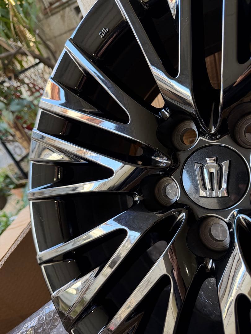 220系クラウン　ブラックスパッタリング　Sスポーツ　スタイル　純正ホイール