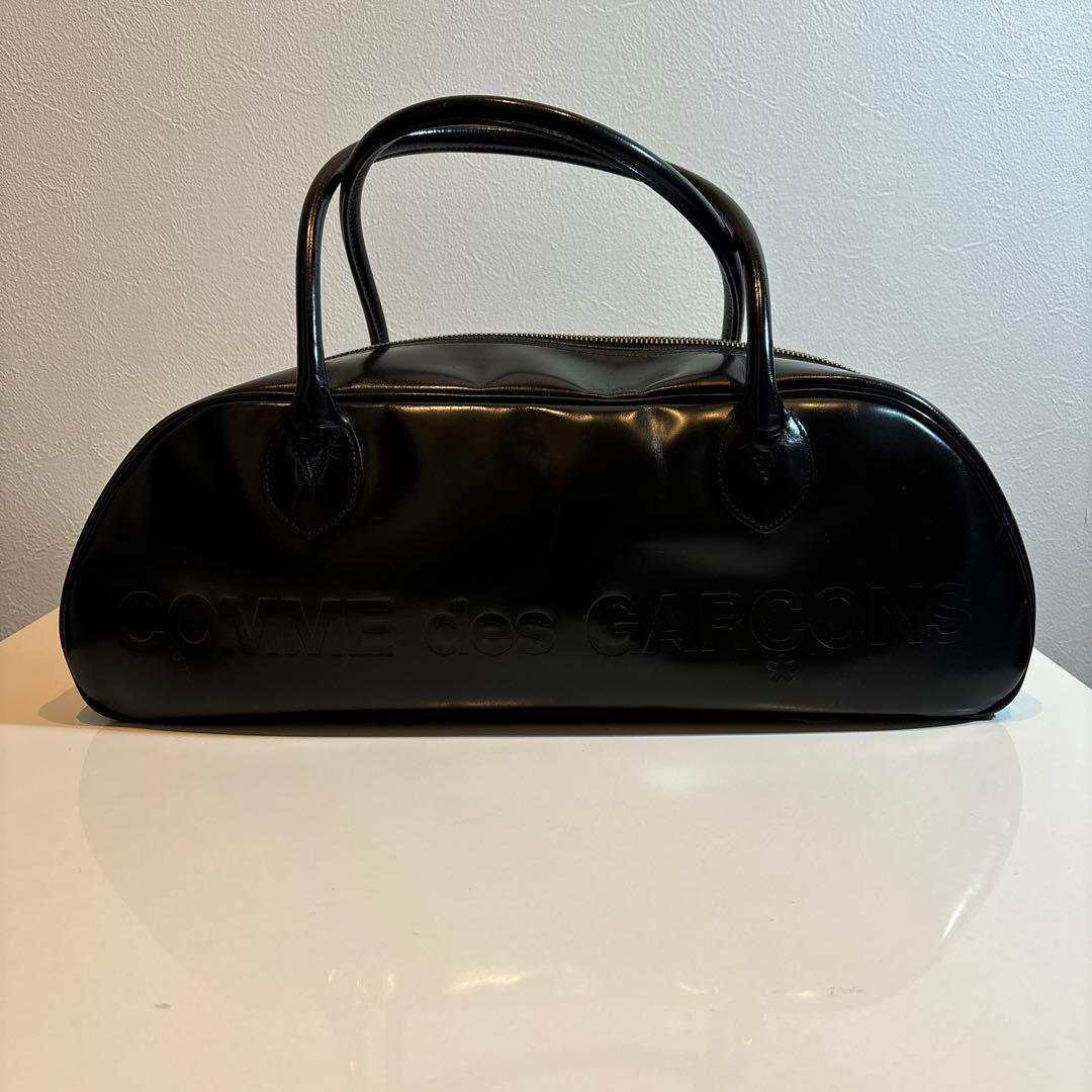 COMME des GARCONS レザー ボストンバック 牛革