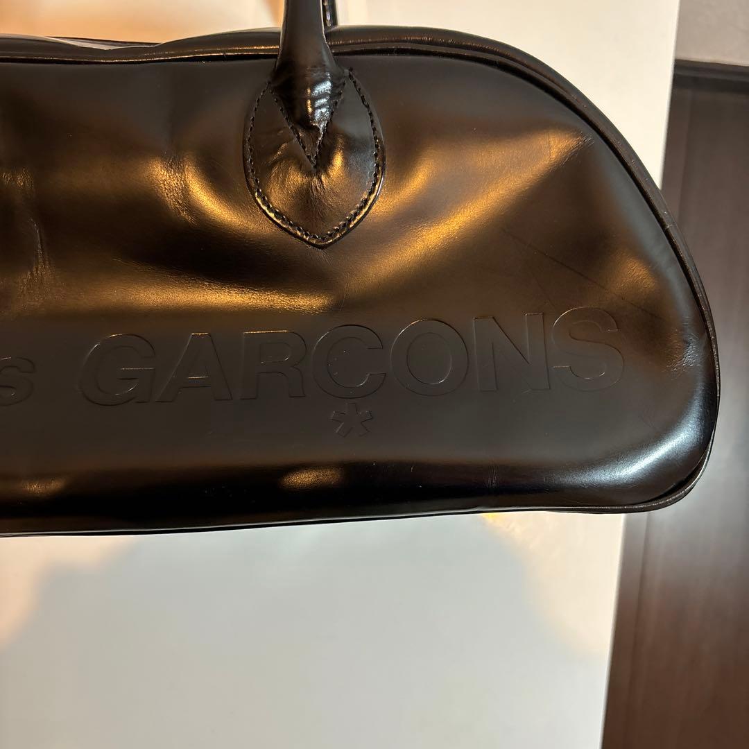 COMME des GARCONS レザー ボストンバック 牛革