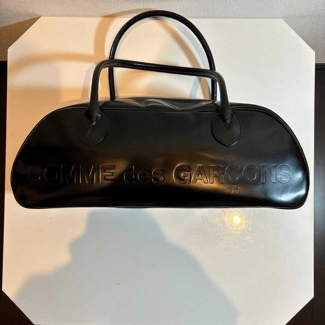 COMME des GARCONS レザー ボストンバック 牛革