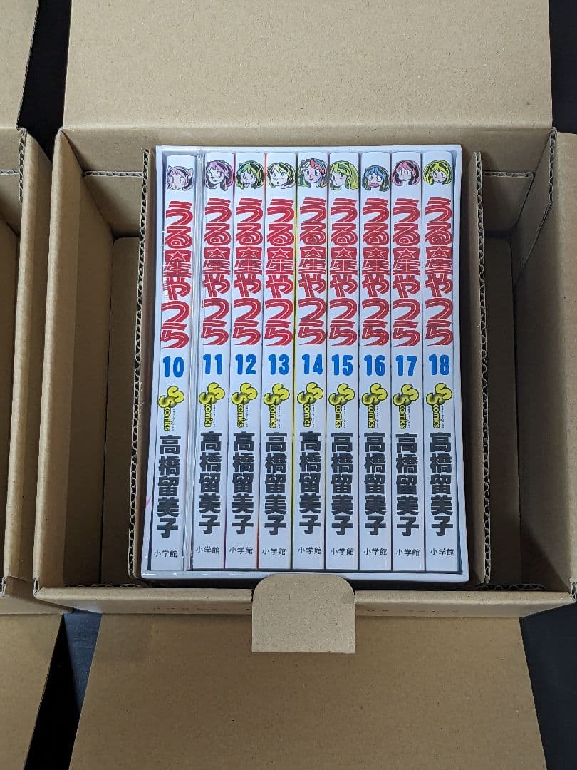 【状態良し】うる星やつら 復刻BOX Vol.1～4 全34巻原画集高橋留美子