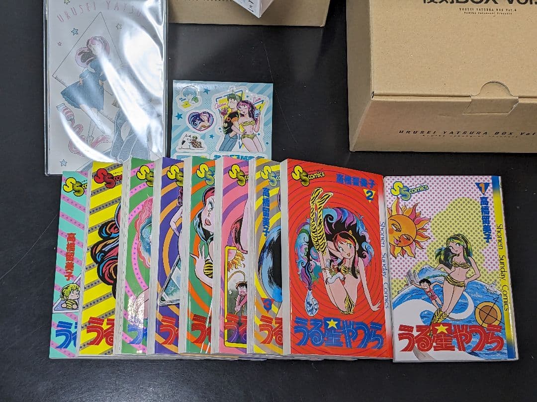 【状態良し】うる星やつら 復刻BOX Vol.1～4 全34巻原画集高橋留美子