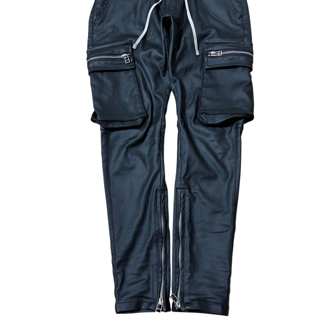 美品 Danke Schon ダンケシェーン レザーパンツ 30