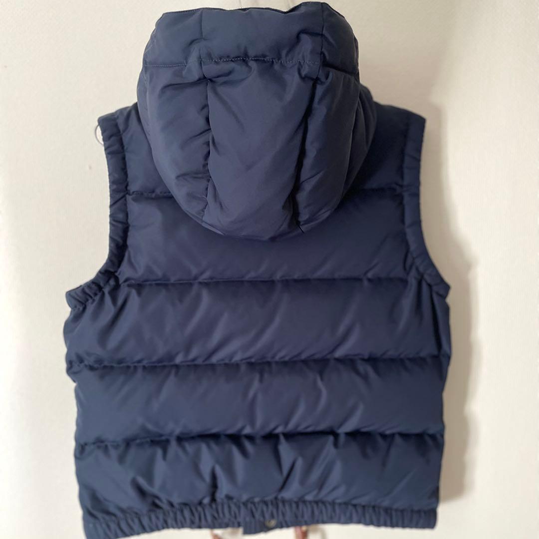 土日限定値下げ　美品　ポロ　ラルフローレン　ネイビー ダウンベスト