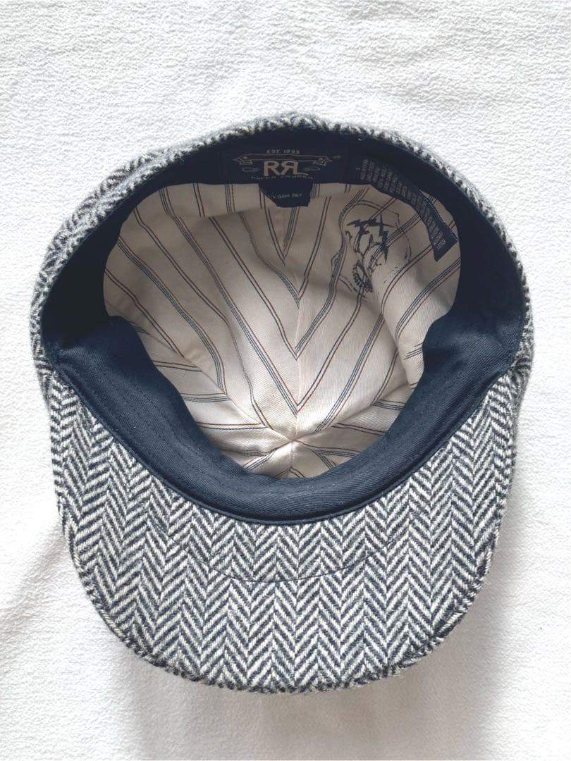 RRL ツイード　ハンチング　グレー　サイズS 美品