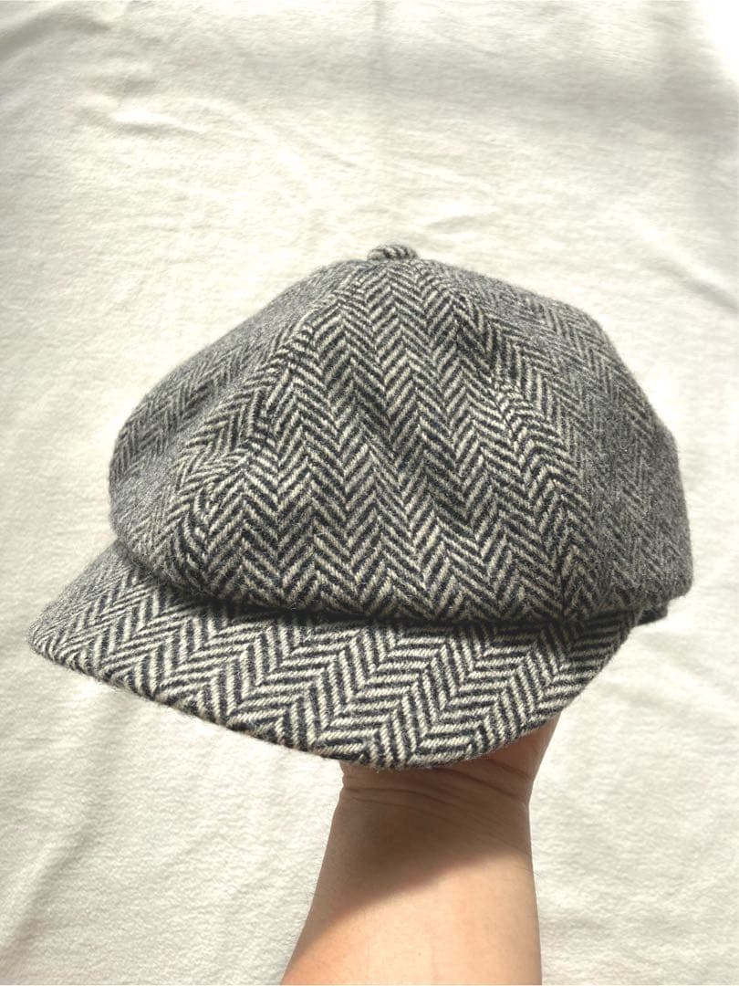 RRL ツイード　ハンチング　グレー　サイズS 美品