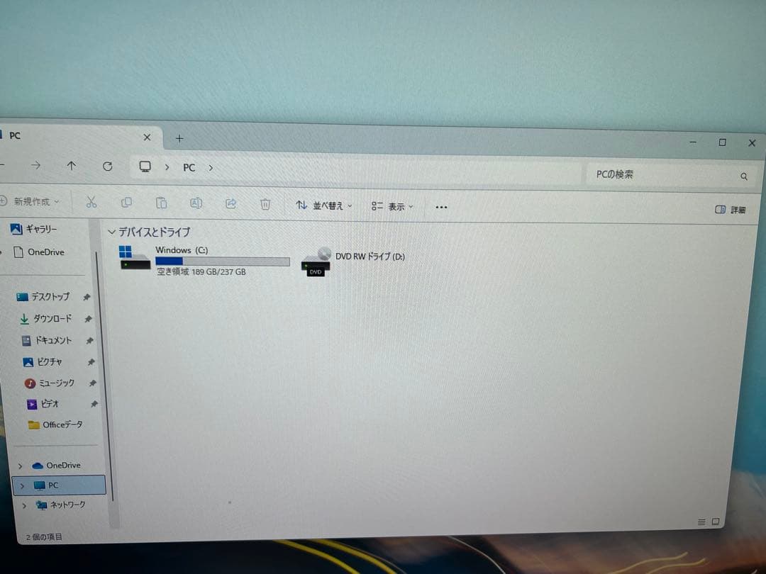hp 2019年製 i3 8GBM.2SSD256GB OFFICE win11