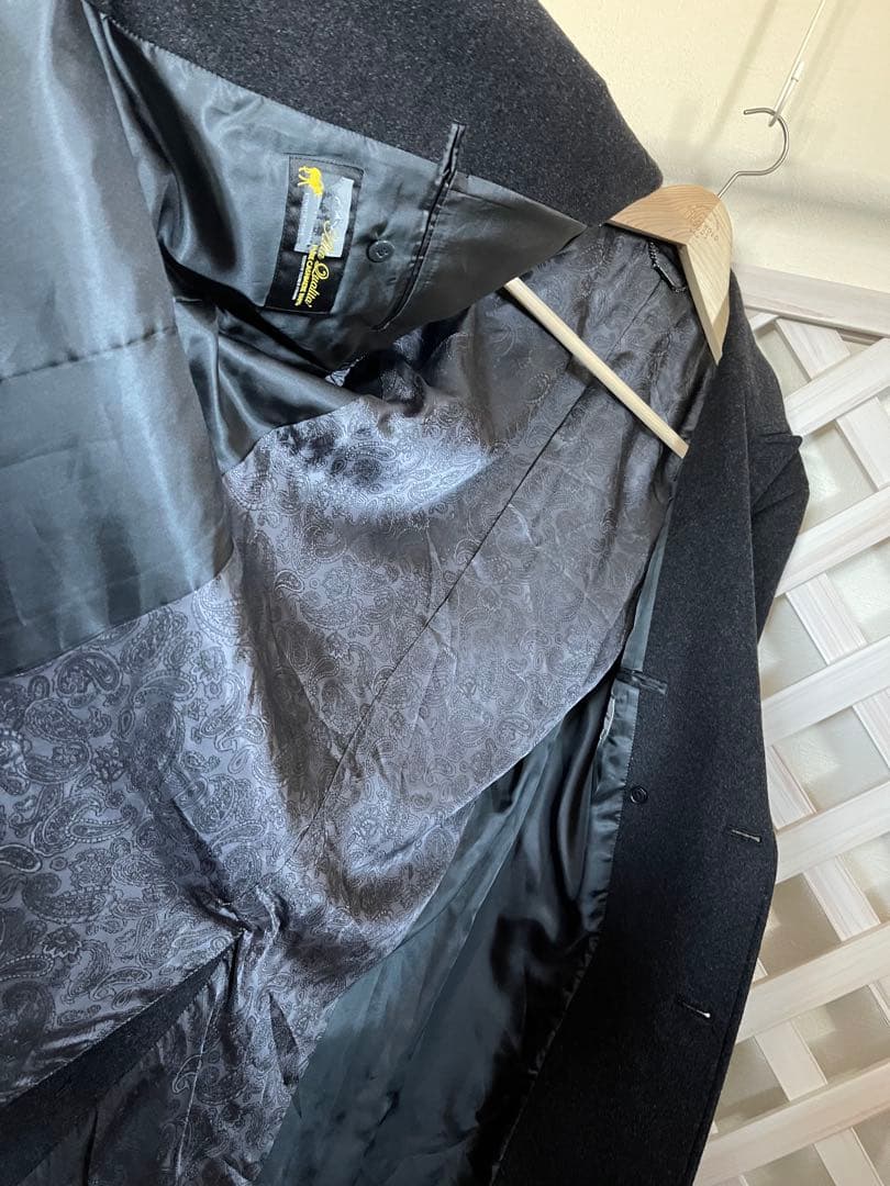 レア　⭐︎ex/tra カシミア100% NICOLE チェスター48