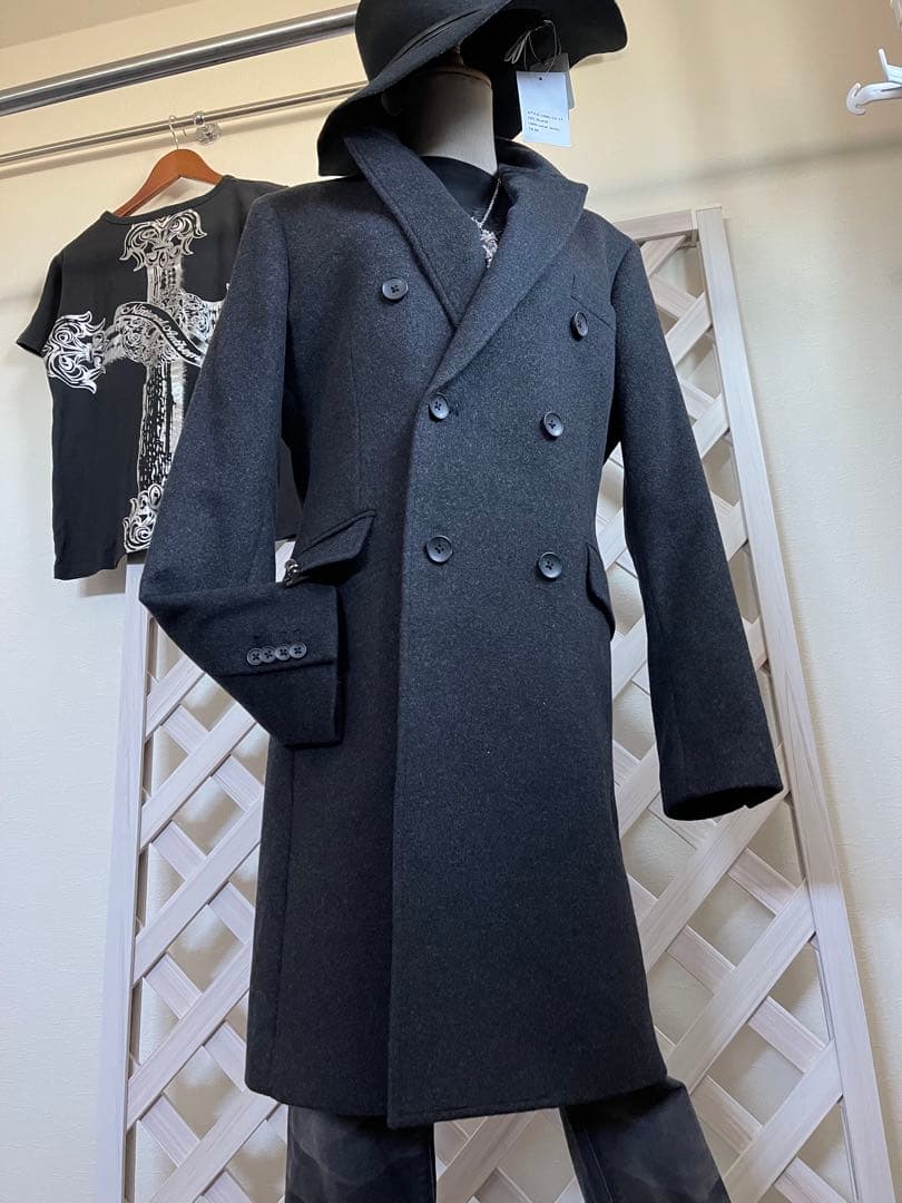 レア　⭐︎ex/tra カシミア100% NICOLE チェスター48