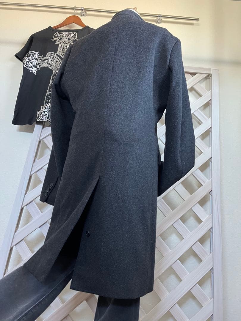 レア　⭐︎ex/tra カシミア100% NICOLE チェスター48