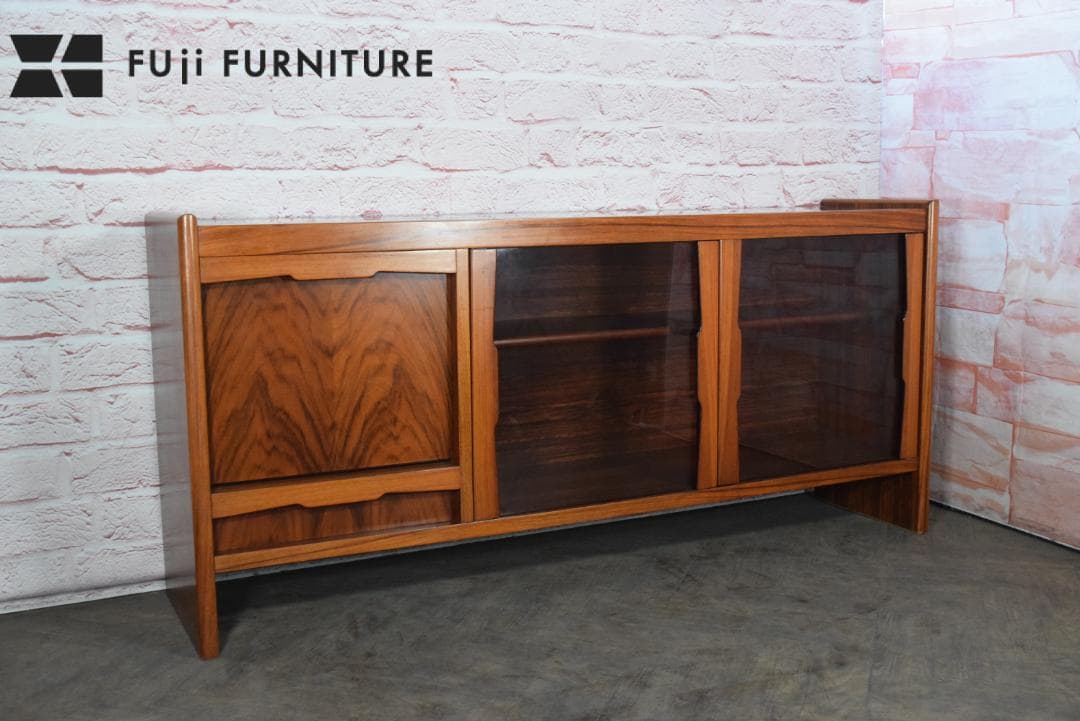 1970s 冨士ファニチア/FUJI ローズウッド サイドボード ヴィンテージ