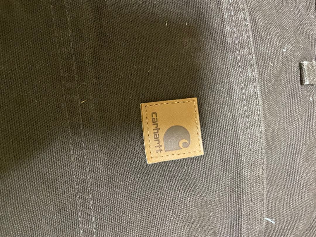 カーハート　ペインターパンツ ダークブラウン　W34 ウォッシュドダック