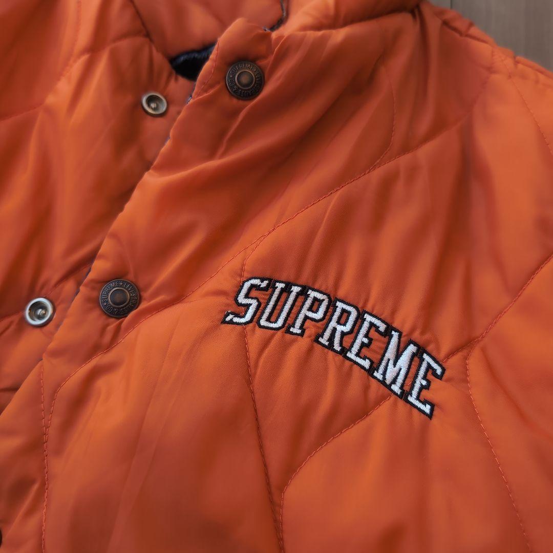 SUPREME✕Levi's デニムジャケット オレンジ　リバーシブル