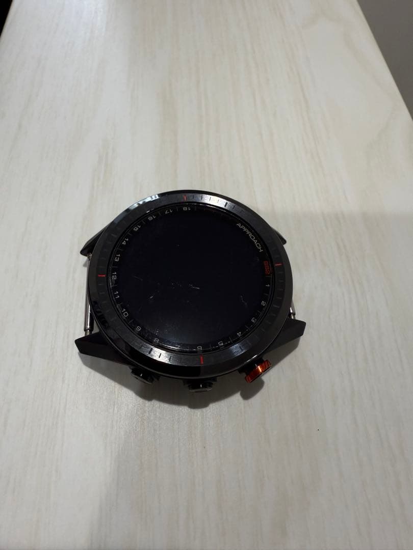 GARMIN APPROACH S62 GPSゴルフウォッチ　センサー未使用