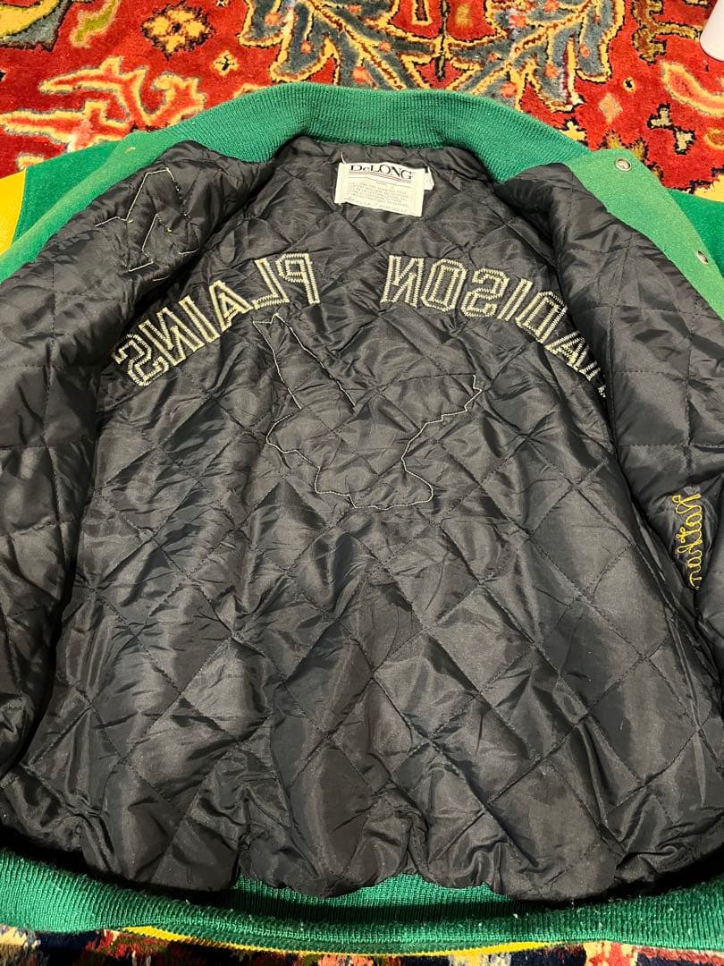 90s DeLong スタジャン　アワードジャケット　アメリカ製　USA製