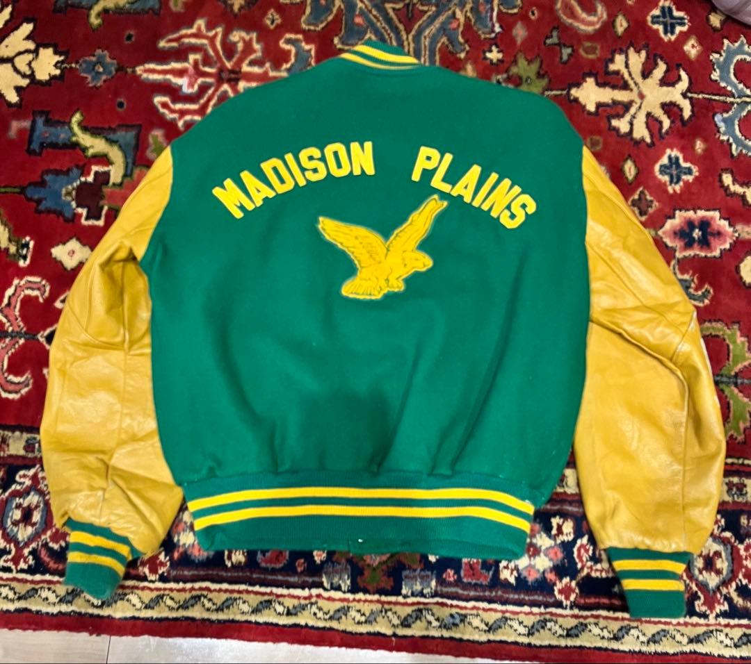 90s DeLong スタジャン　アワードジャケット　アメリカ製　USA製