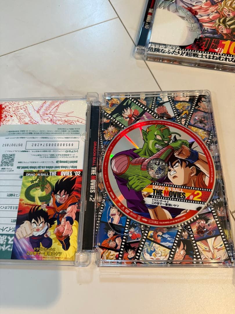 【DRAGN BALL THE MOVIES】 ドラゴンボールZ 映画 DVD