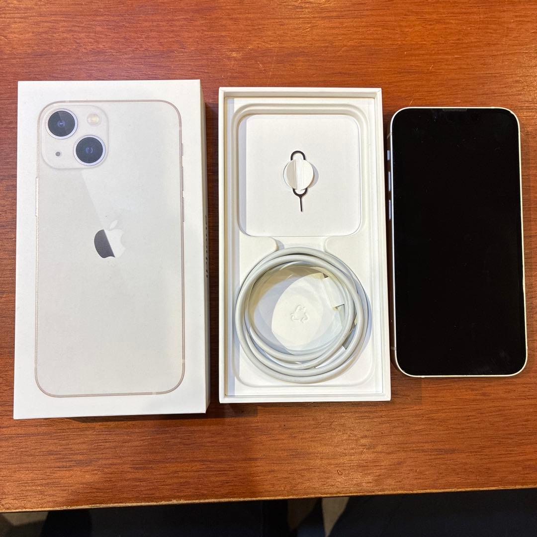 iPhone13mini 256gb スターライト