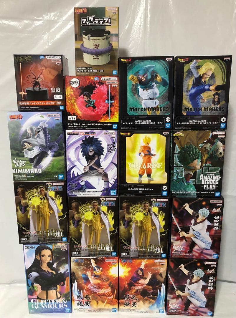 【本日のみ】プライズフィギュア 29点 呪術廻戦 ナルト ドラゴンボール 他