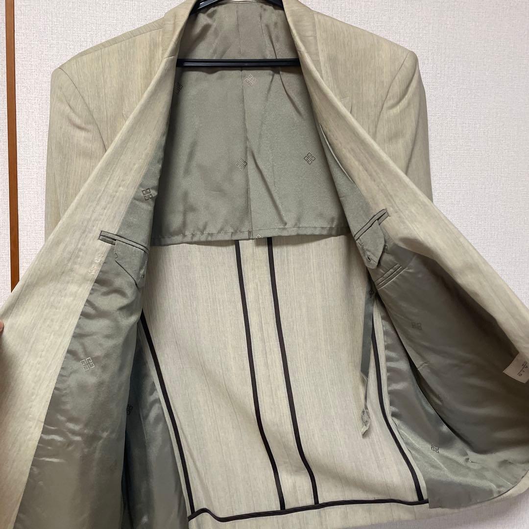 Givenchy ベージュ ダブルブレスト スーツセット