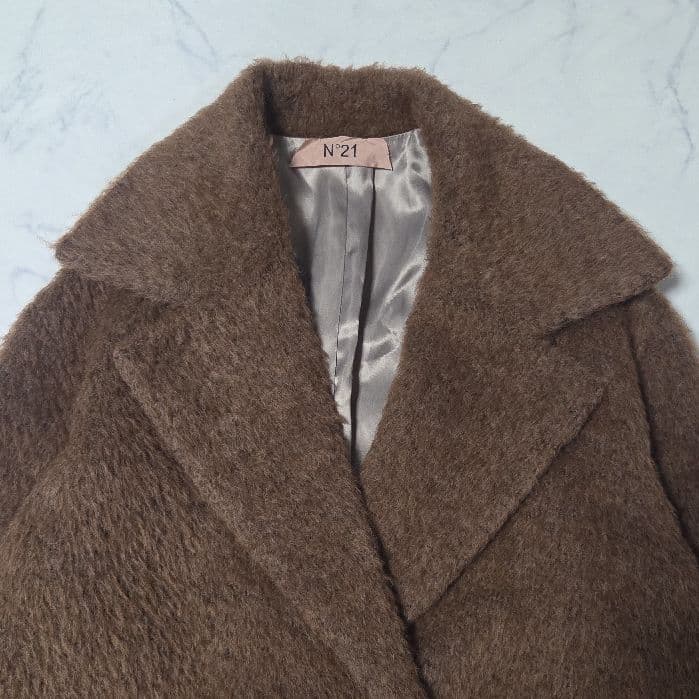 美品✨ヌメロヴェントゥーノ オーバーコート ビックシルエット アルパカ モヘヤ
