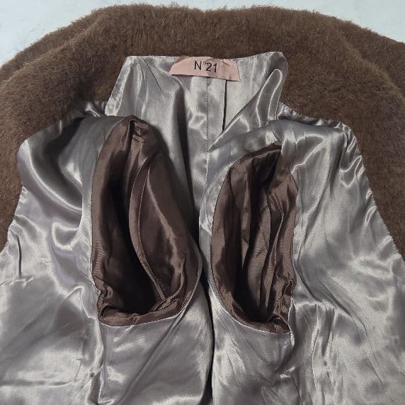 美品✨ヌメロヴェントゥーノ オーバーコート ビックシルエット アルパカ モヘヤ