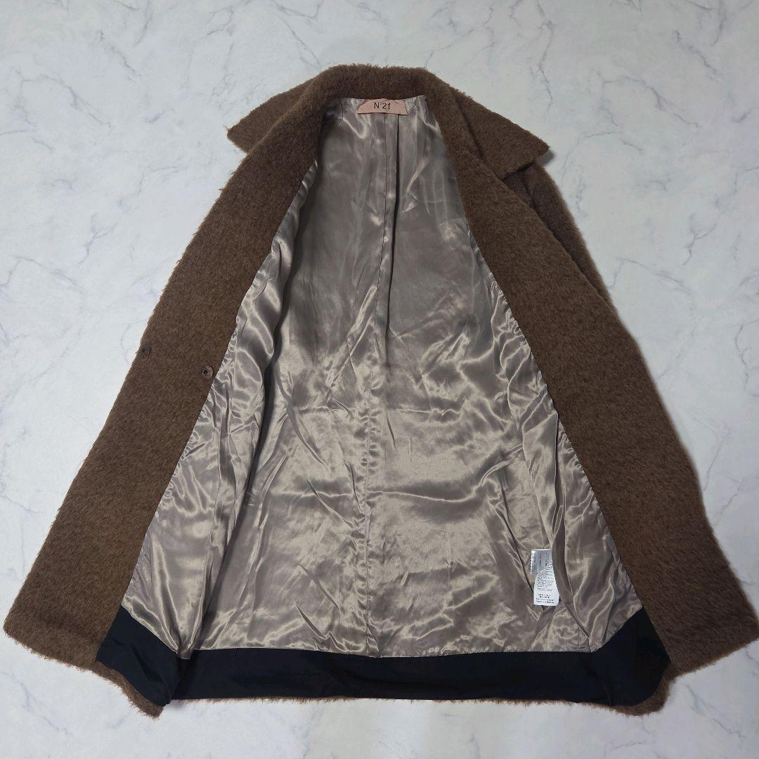 美品✨ヌメロヴェントゥーノ オーバーコート ビックシルエット アルパカ モヘヤ