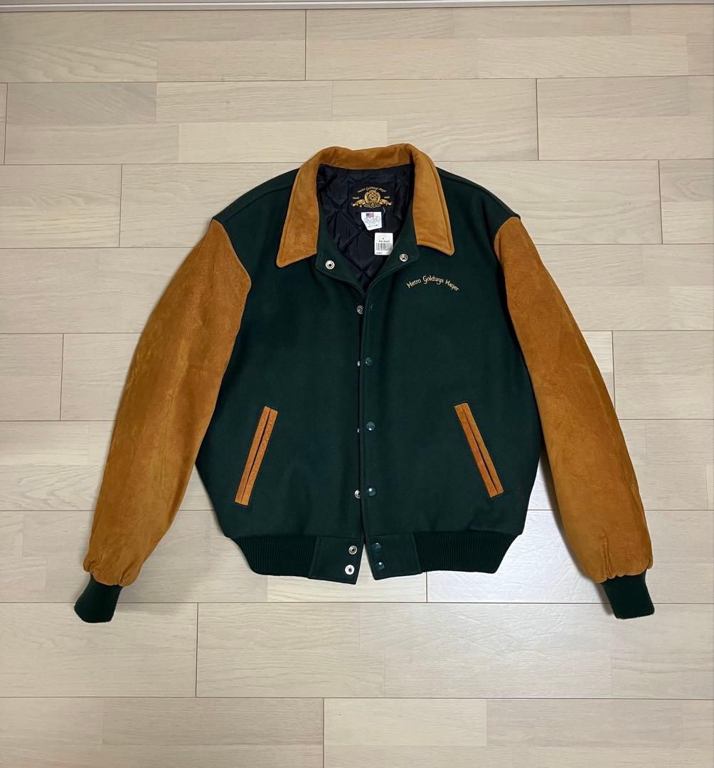 メトロ・ゴールドウィン・メイヤー スタジャン　古着　USA製