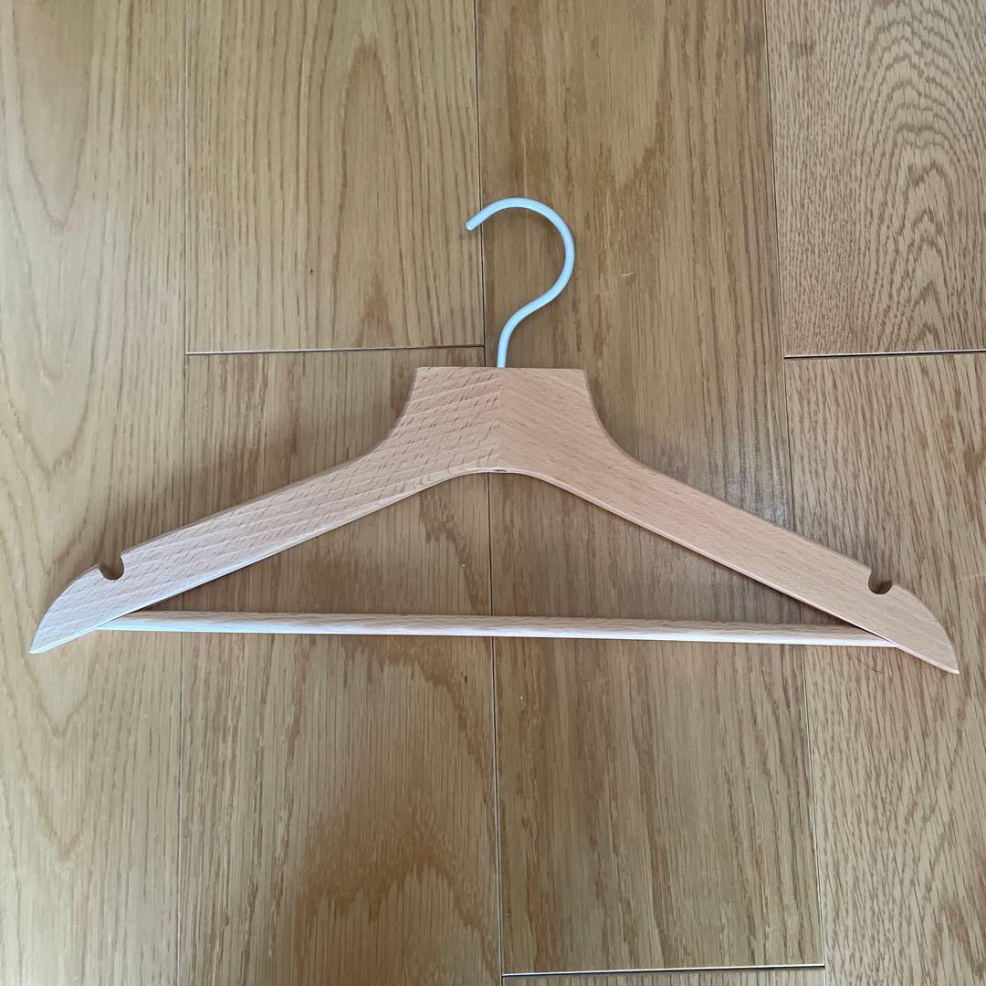 無印良品 レッドシダー ハンガー 10本セット 木製 コート ジャケット 2
