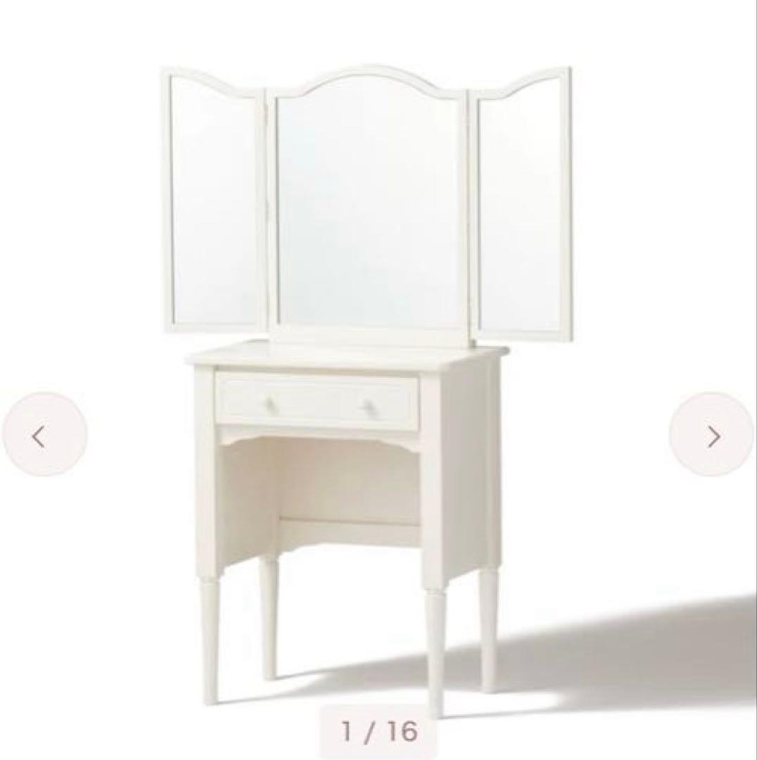 Francfranc ミーオ ドレッサー ホワイト