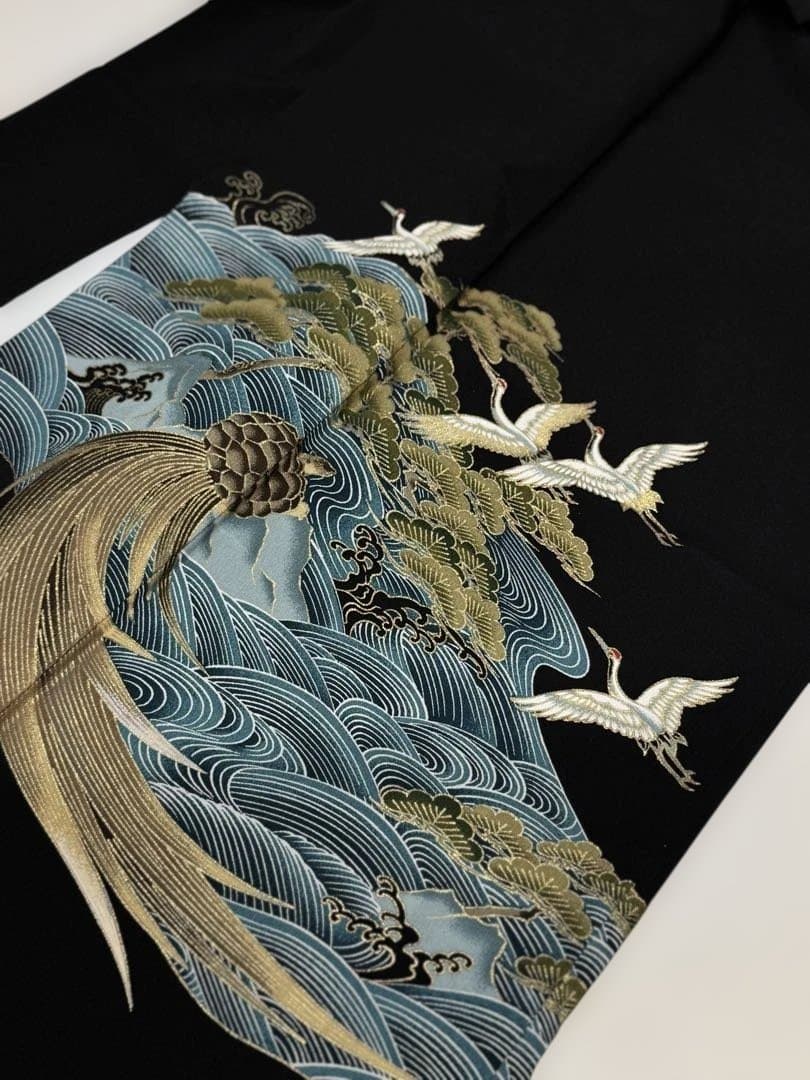 正絹　豪華　黒留袖 まとめ売り