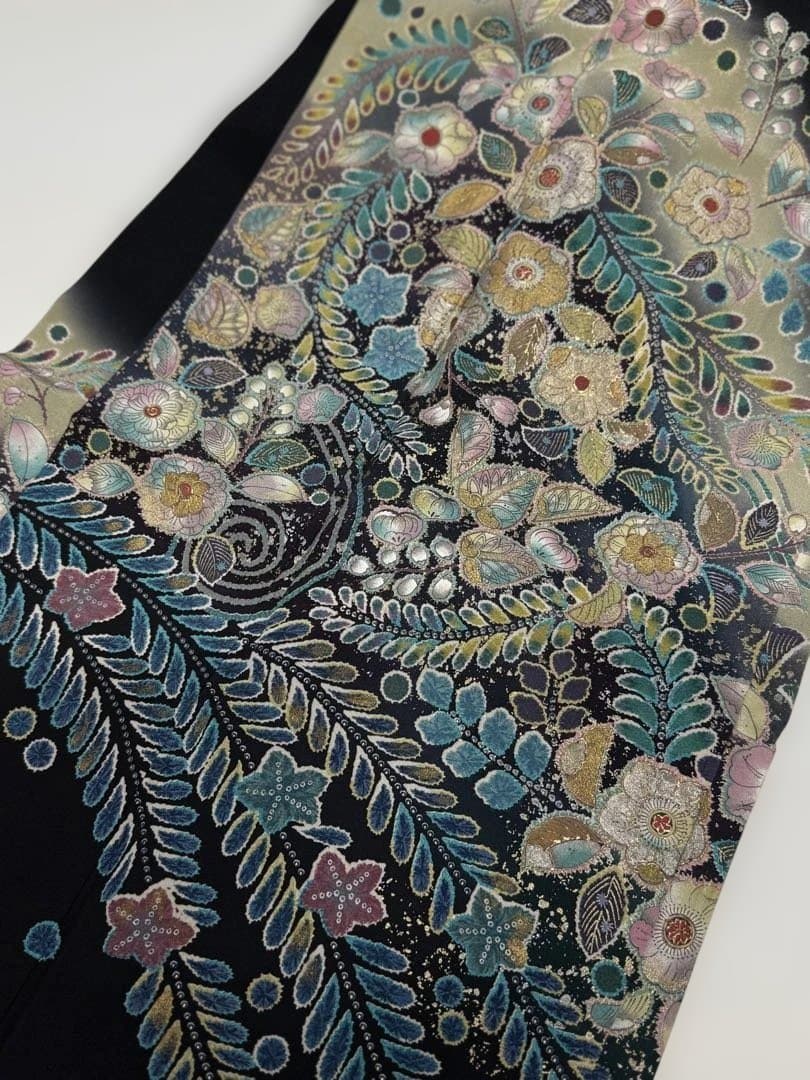 正絹　豪華　黒留袖 まとめ売り