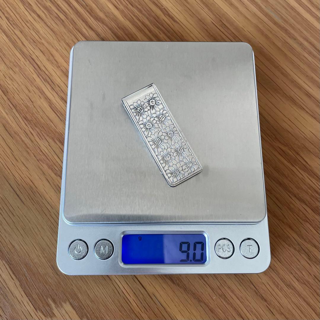 小物 vintage silver800 money clip