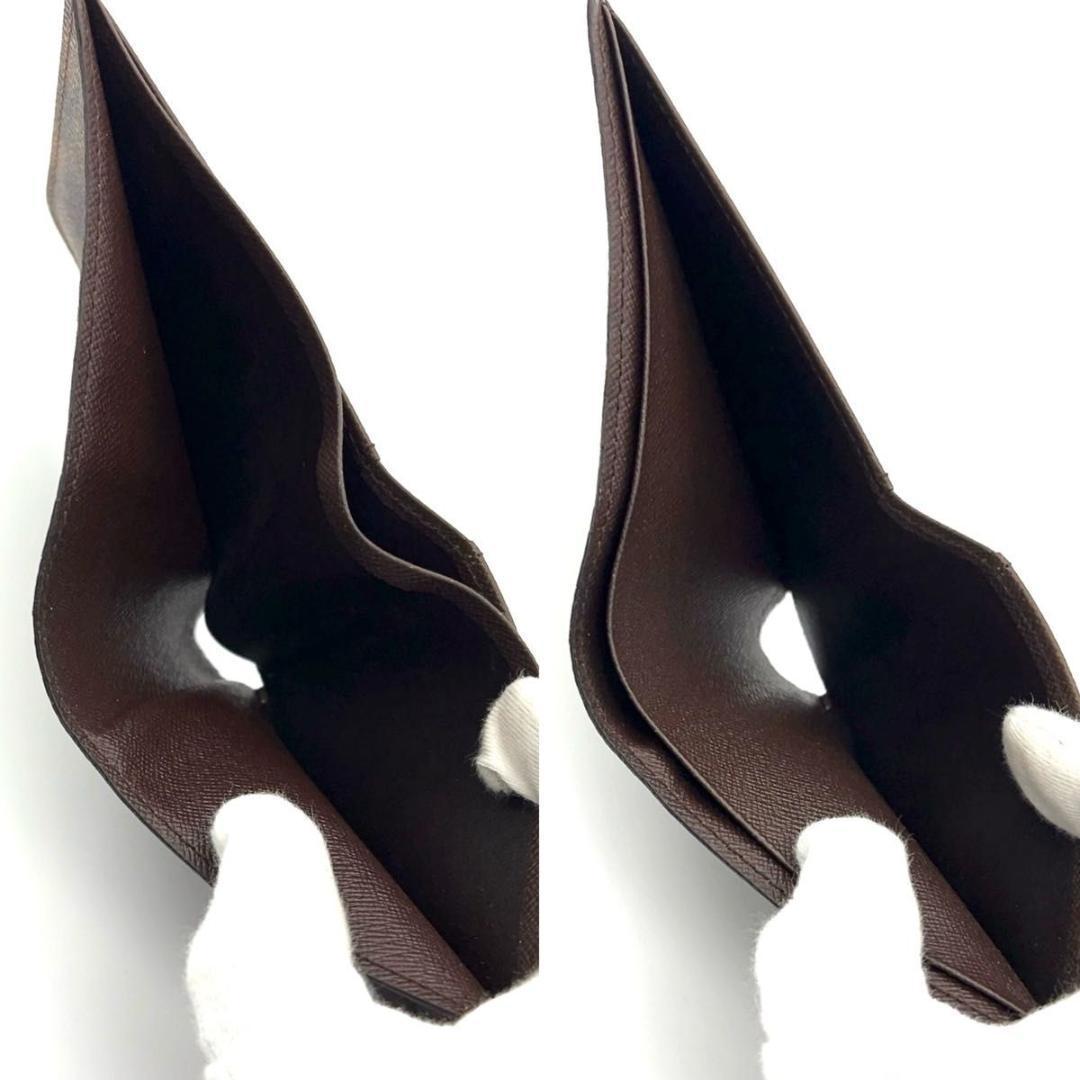 ルイヴィトン ダミエ 二つ折り財布 ミュルティプル イニシャル無し 男女兼用